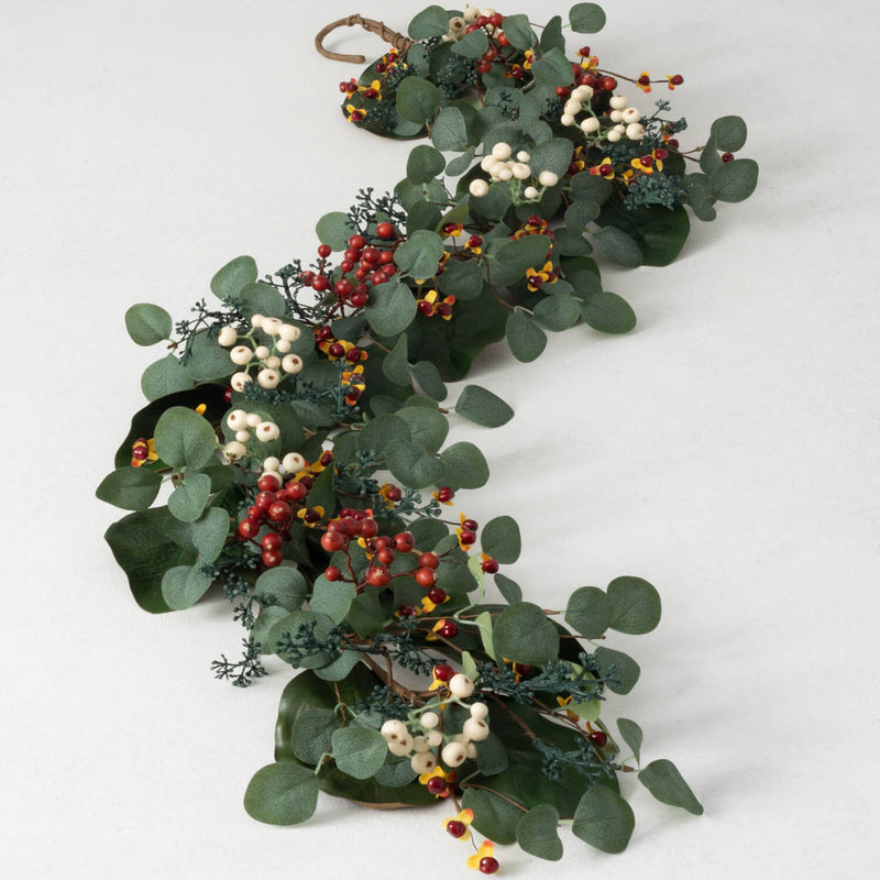 Eucalyptus/Berry Garland