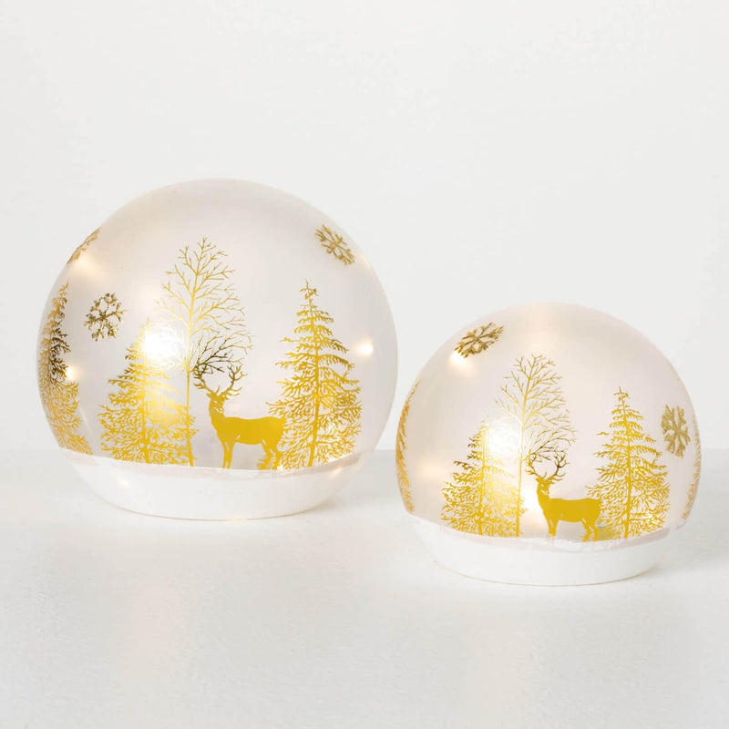 Lighted Dome Set/2