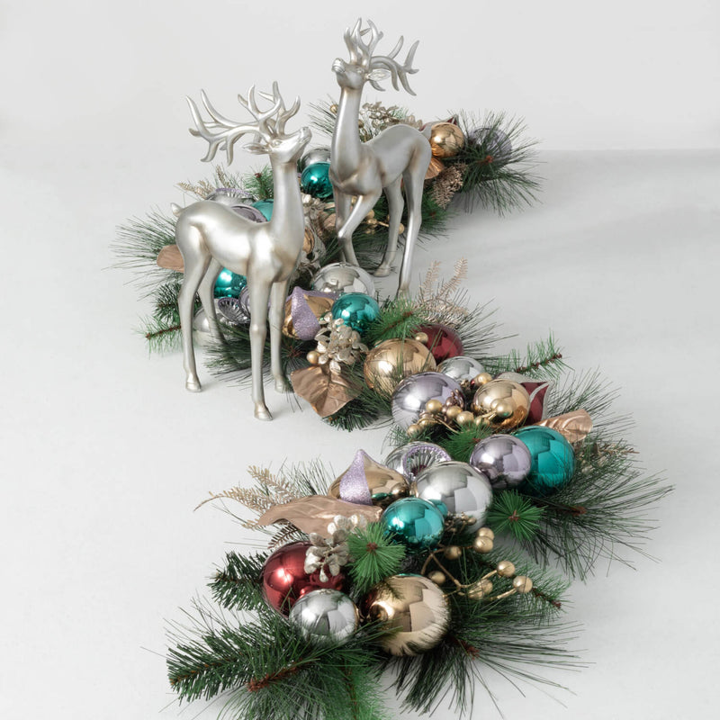 Vintage Pine Ball Garland