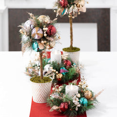 Vintage Pine Ball Garland