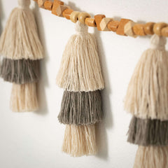 Alabaster Tassel Garland