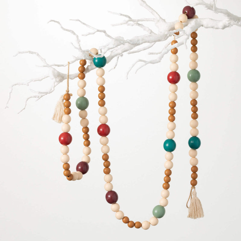 Multicolor Boho Bead Garland