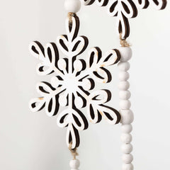 Dangling Snowflake Garland