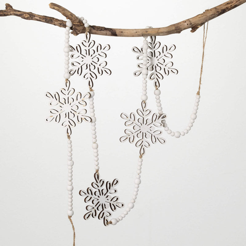 Dangling Snowflake Garland