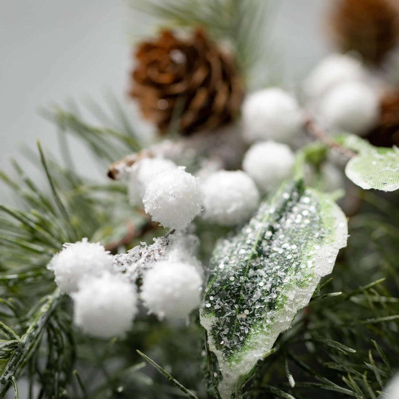 Pine Leaf And Berry Garland