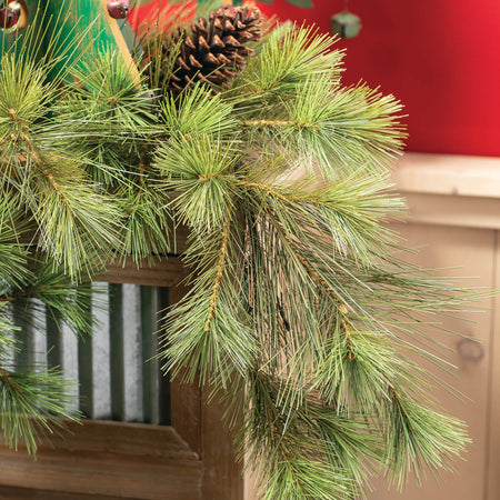 Mountain Pine and Pine Cone Christmas Garland