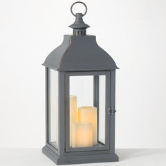 Jumbo Lantern With 3 Pillars