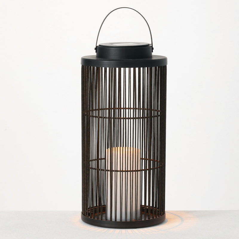 Solar Lantern With Pillar