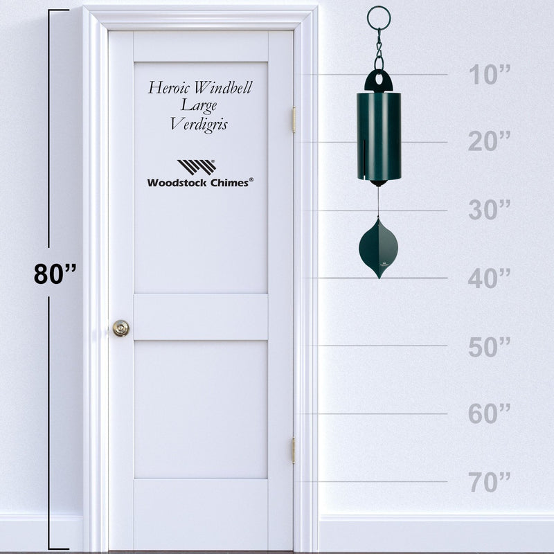 Heroic Windbell - Large, Green main image