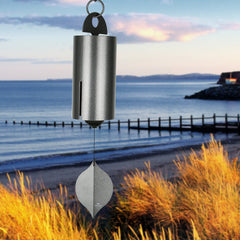 Heroic Windbell - Large, Antique Silver main image