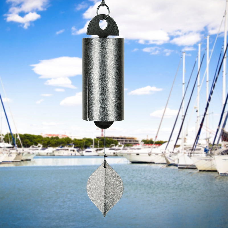 Heroic Windbell - Medium, Antique Silver main image