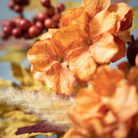 Fall Hydrangea And Leaf Orb