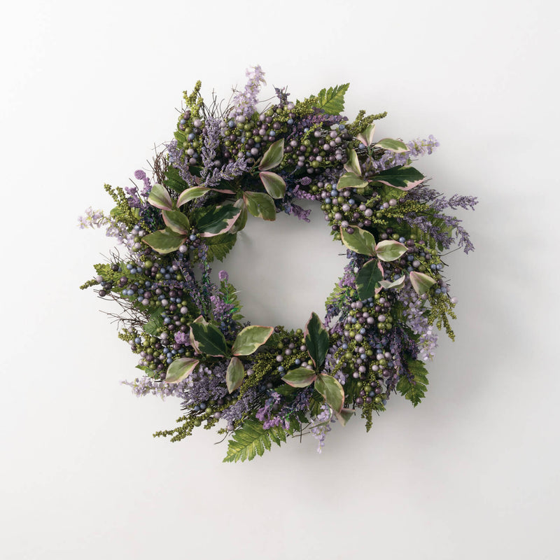 Lavender Wreath