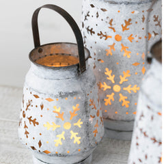 Snowflake Lantern Set 3