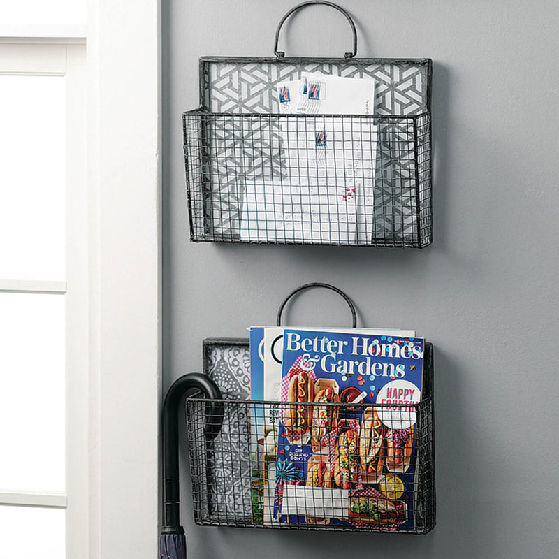 Contempo Wall Pocket Organizer - Geometric
