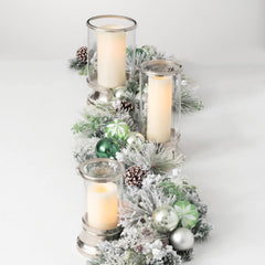 Glass Pillar Set/3