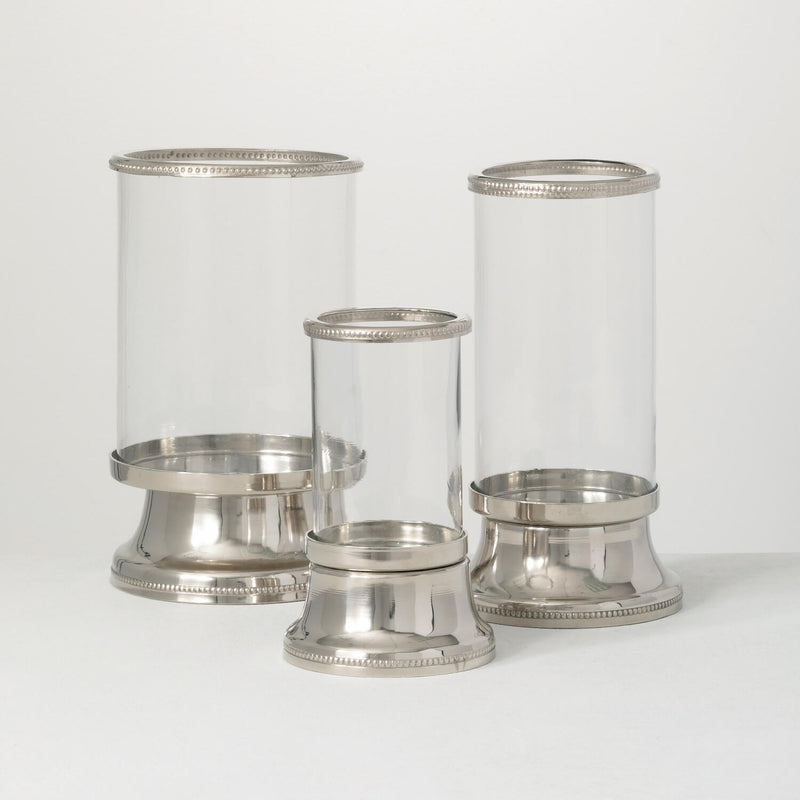 Glass Pillar Set/3