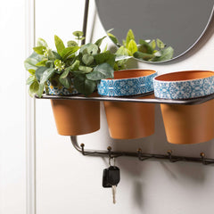Hanging Mirror Triple Planter