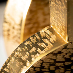 Gunmetal Gold Arch Vase Set