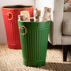 Holiday Metal Pails Set Of 3