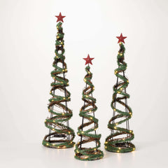 Tall Metal Vine Tree Set Of 3