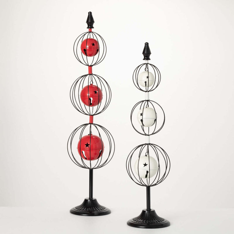 Tall Metal Bell Tree Set Of 2