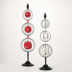 Tall Metal Bell Tree Set Of 2