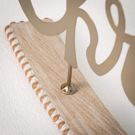 Metal Christmas Tabletop Sign