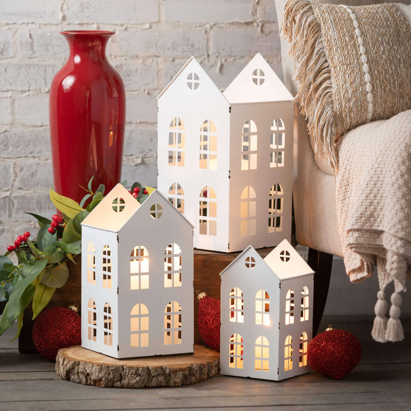 House-Shaped Tealight Holders