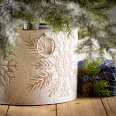 Planter With Wood Base Set 3