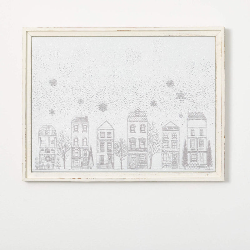 Winter Village Wall Decor