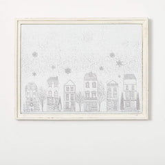 Winter Village Wall Decor