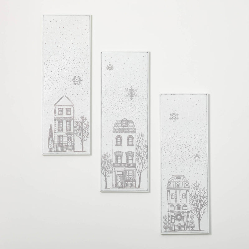 Village Wall Decor Set/3