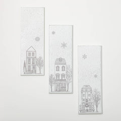 Village Wall Decor Set/3