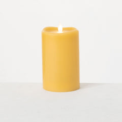 Wave Top Candle Smooth Pillar