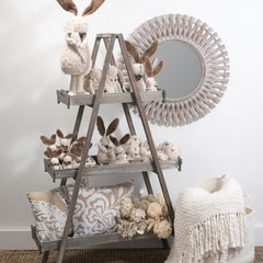 Woven Bamboo Mirror