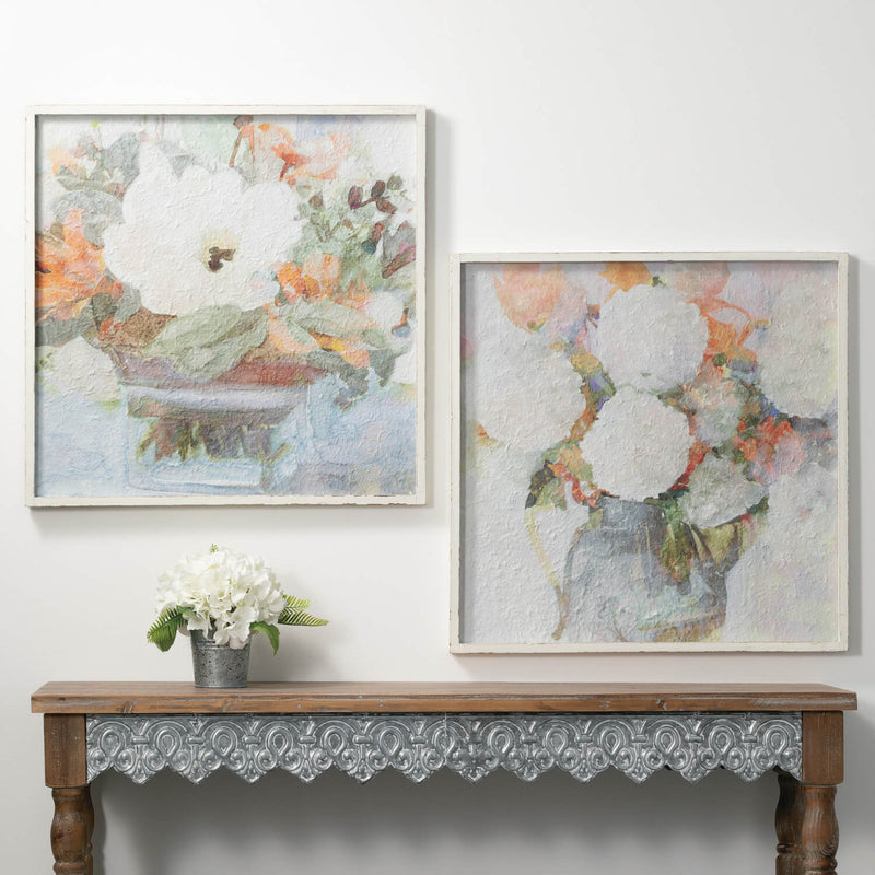Floral Wall Art 2 Asst