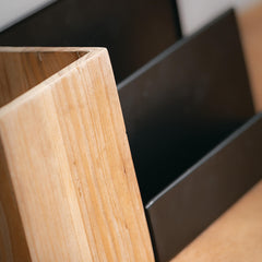 Modern Classic Desk Caddy with Mail Organizer