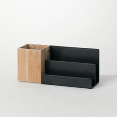 Modern Classic Desk Caddy with Mail Organizer