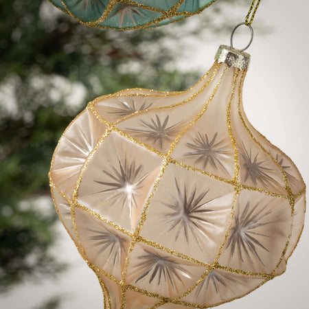 Mercury Glass Ornament Set