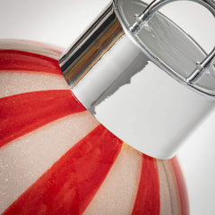 Striped Led Tabletop Ornament