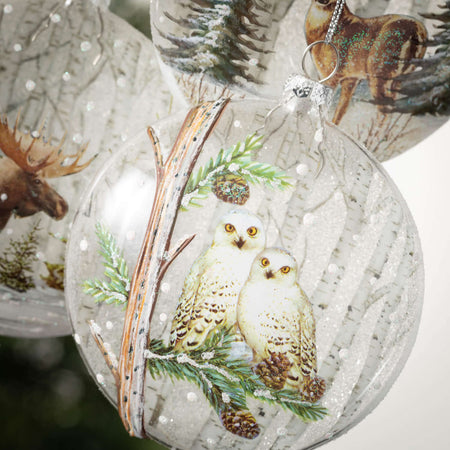 Woodland Animal Disc Ornament