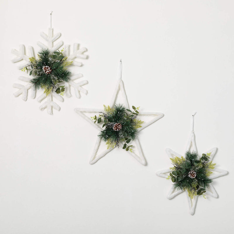 Oversized Snowflake Ornaments