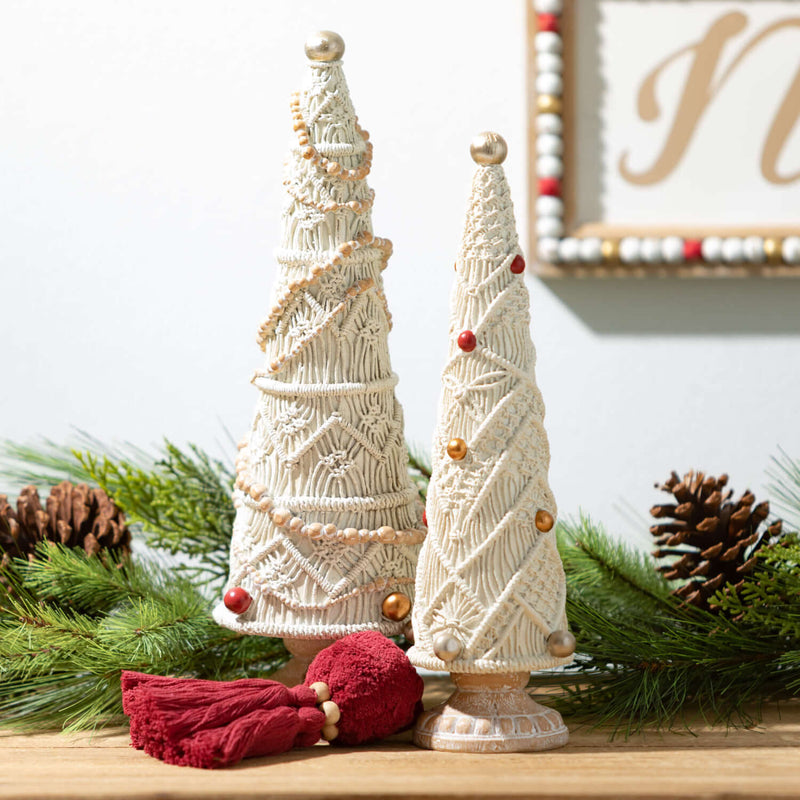 Boho Tassel Ornament Set