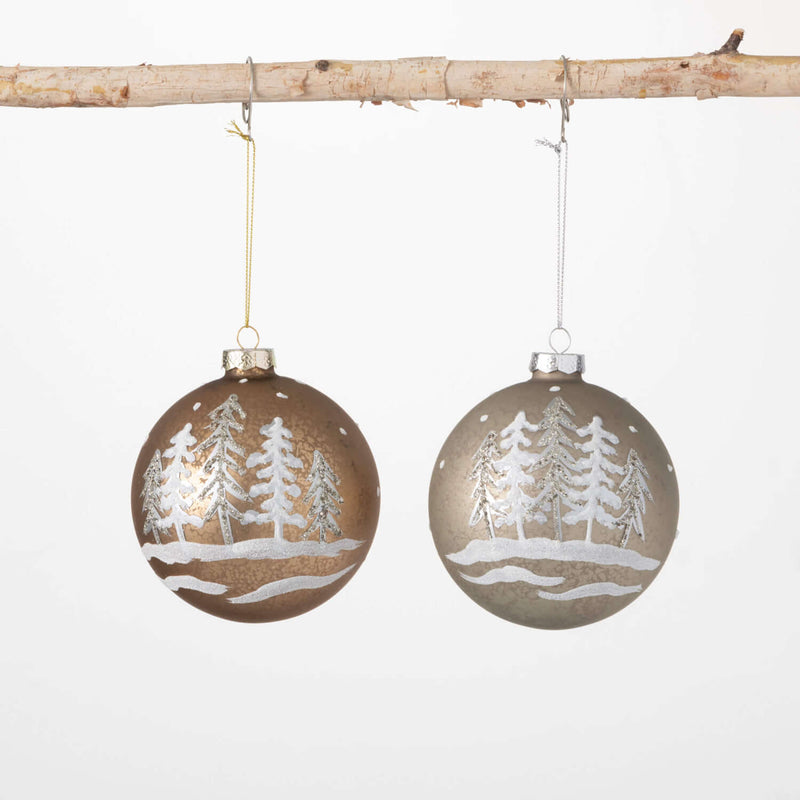 Shimmering Forest Ornament Set