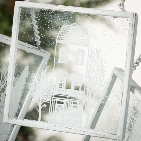 Village-Silhouette Ornaments