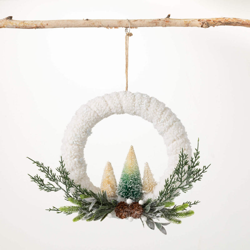 Oversized Tree Wreath Ornament
