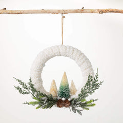 Oversized Tree Wreath Ornament