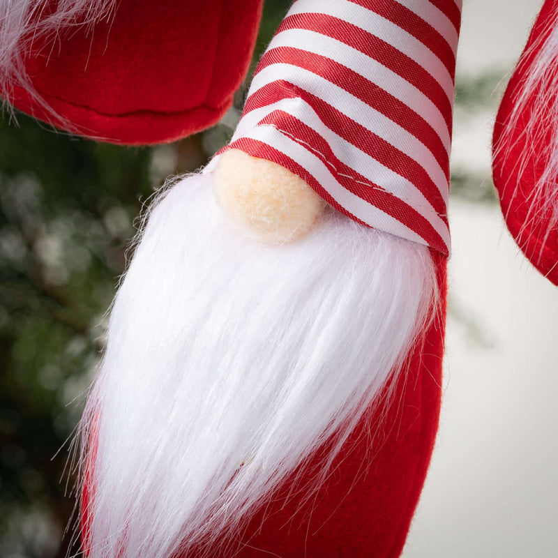 Plush Gnome Ornament Set