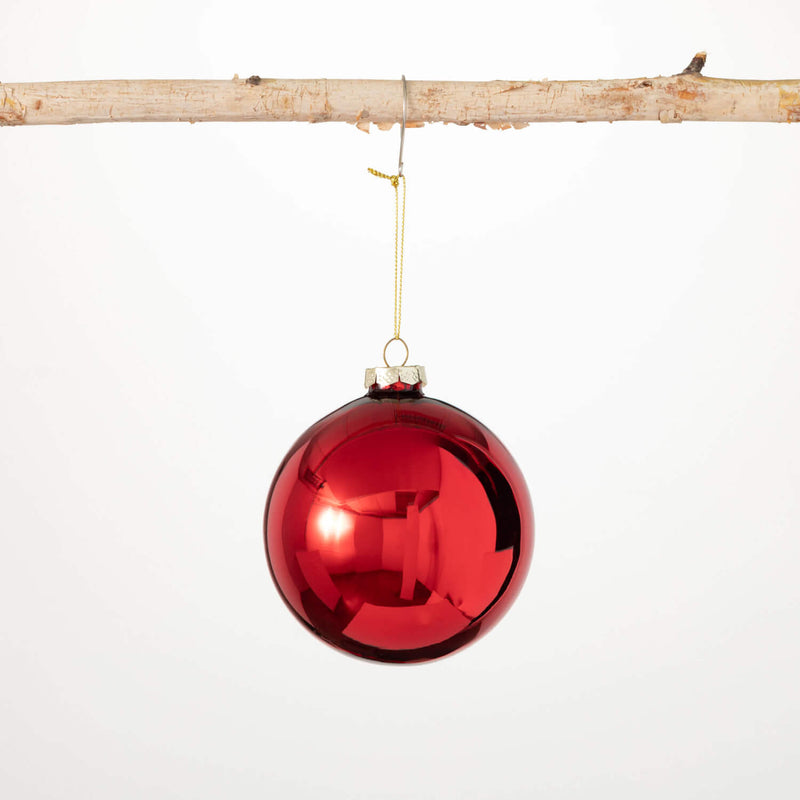 Classic Red Ball Ornament